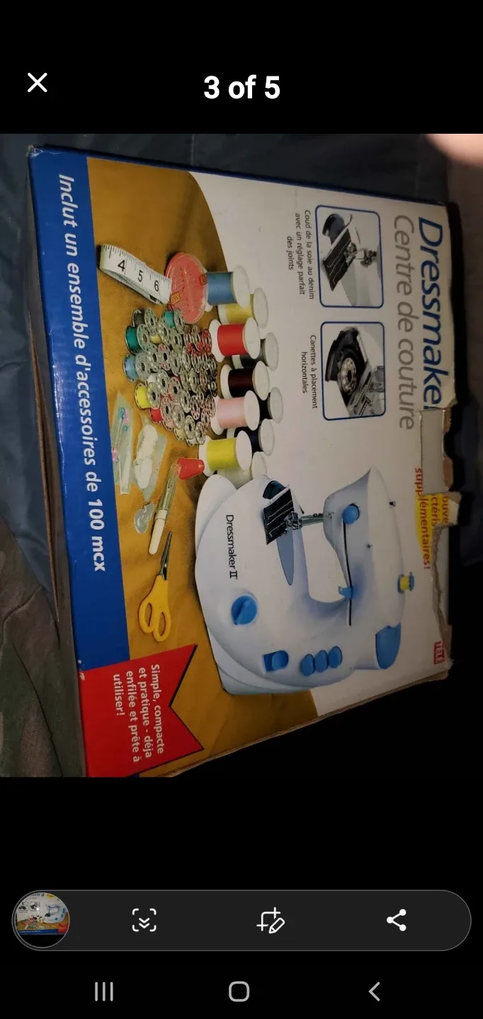 Dressmaker II Sewing Center with 100 pc Accessory Kit