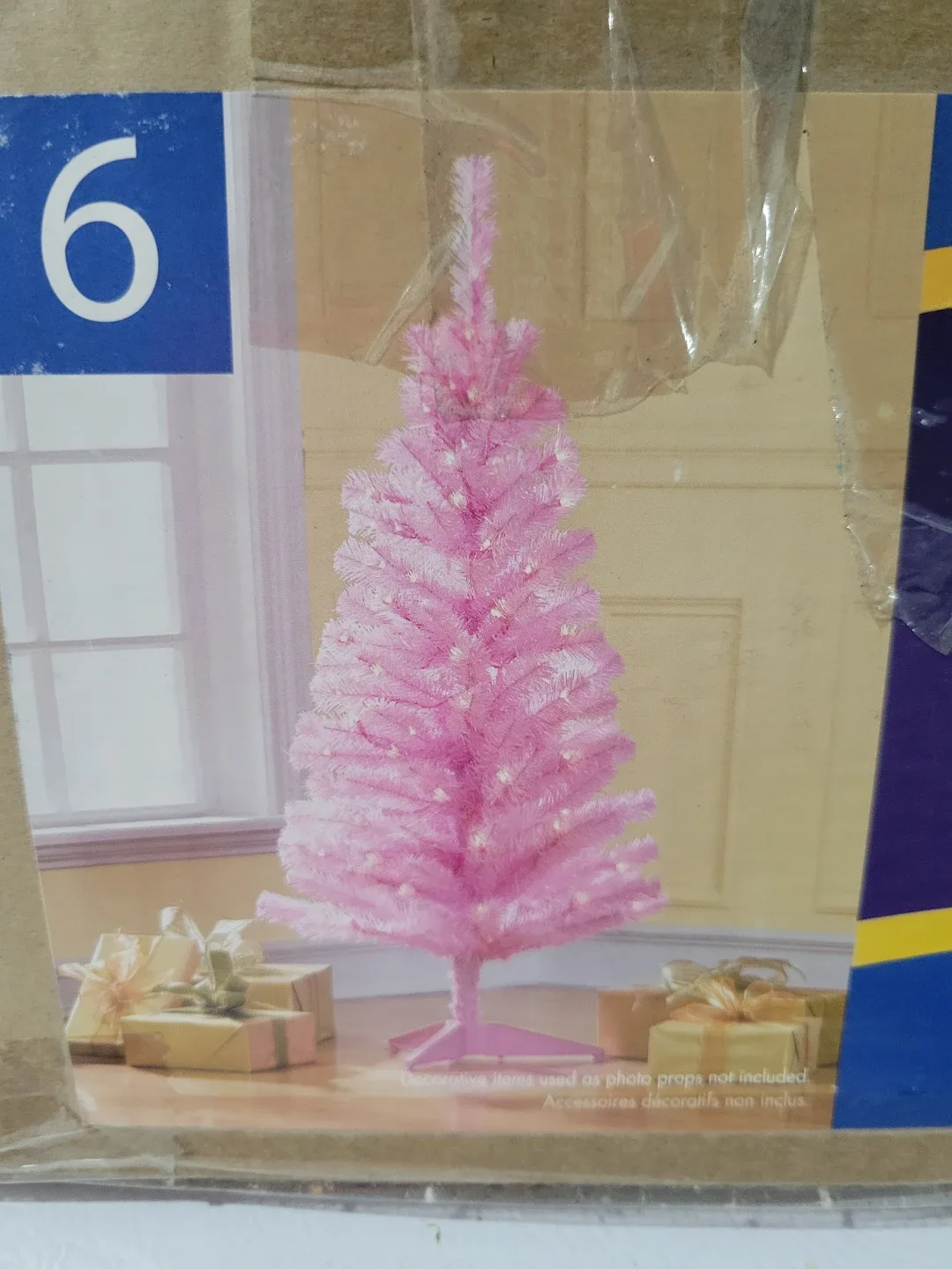 4Ft PINK PINE CHRISTMAS TREE