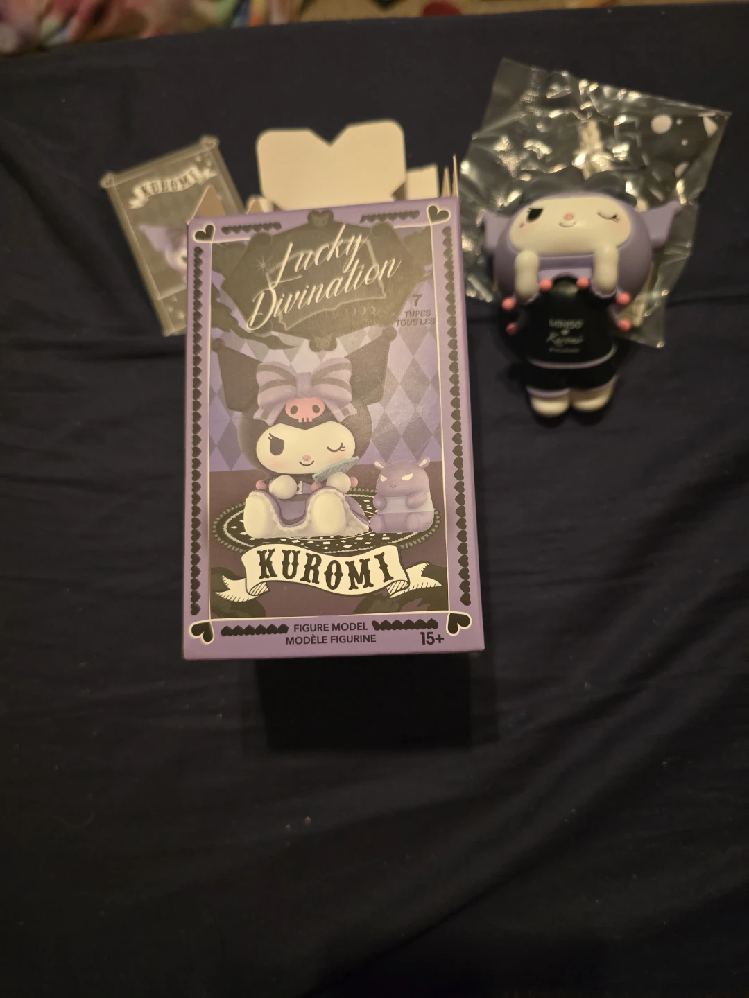 Kuromi Lucky Divination Figure Model - New in Box! - photo 3
