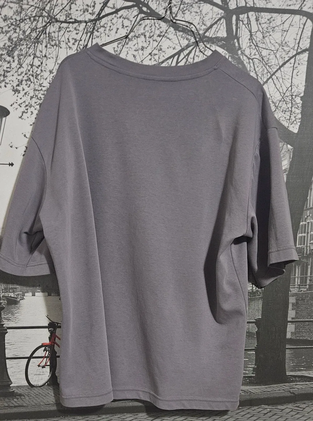 Uniqlo Purple Grey T-Shirt #Cleanout