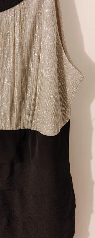 En Focus Petite Black/Silver Dress - Size 14P image indicator(5)