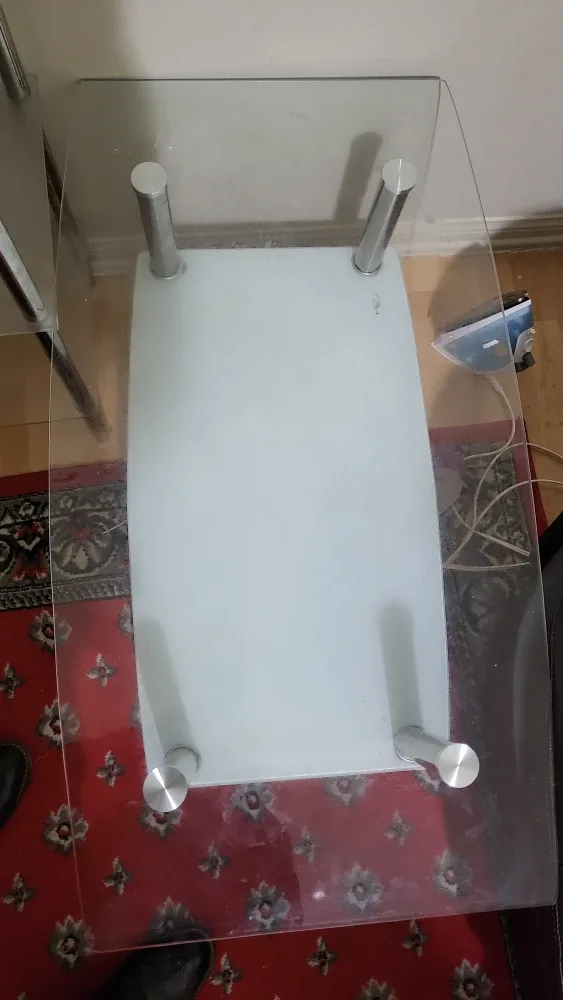 Glass Top Coffee Table