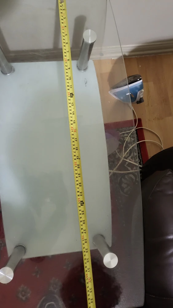 Glass Top Coffee Table - photo 2