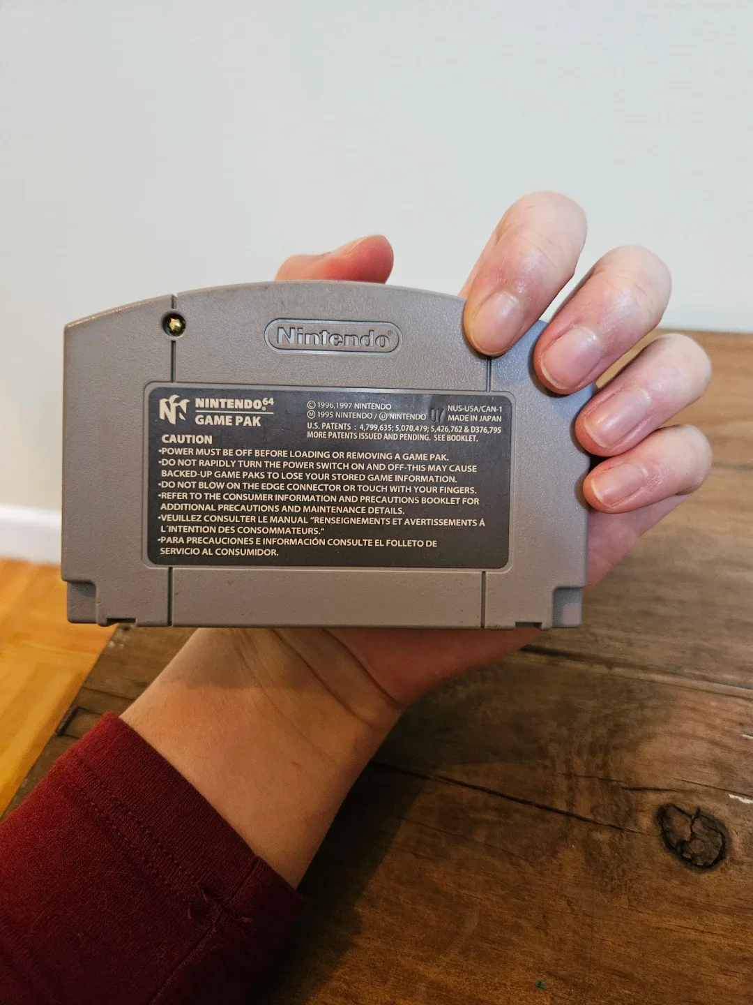 Nightmare Creatures N64 Game Cartridge image indicator(3)