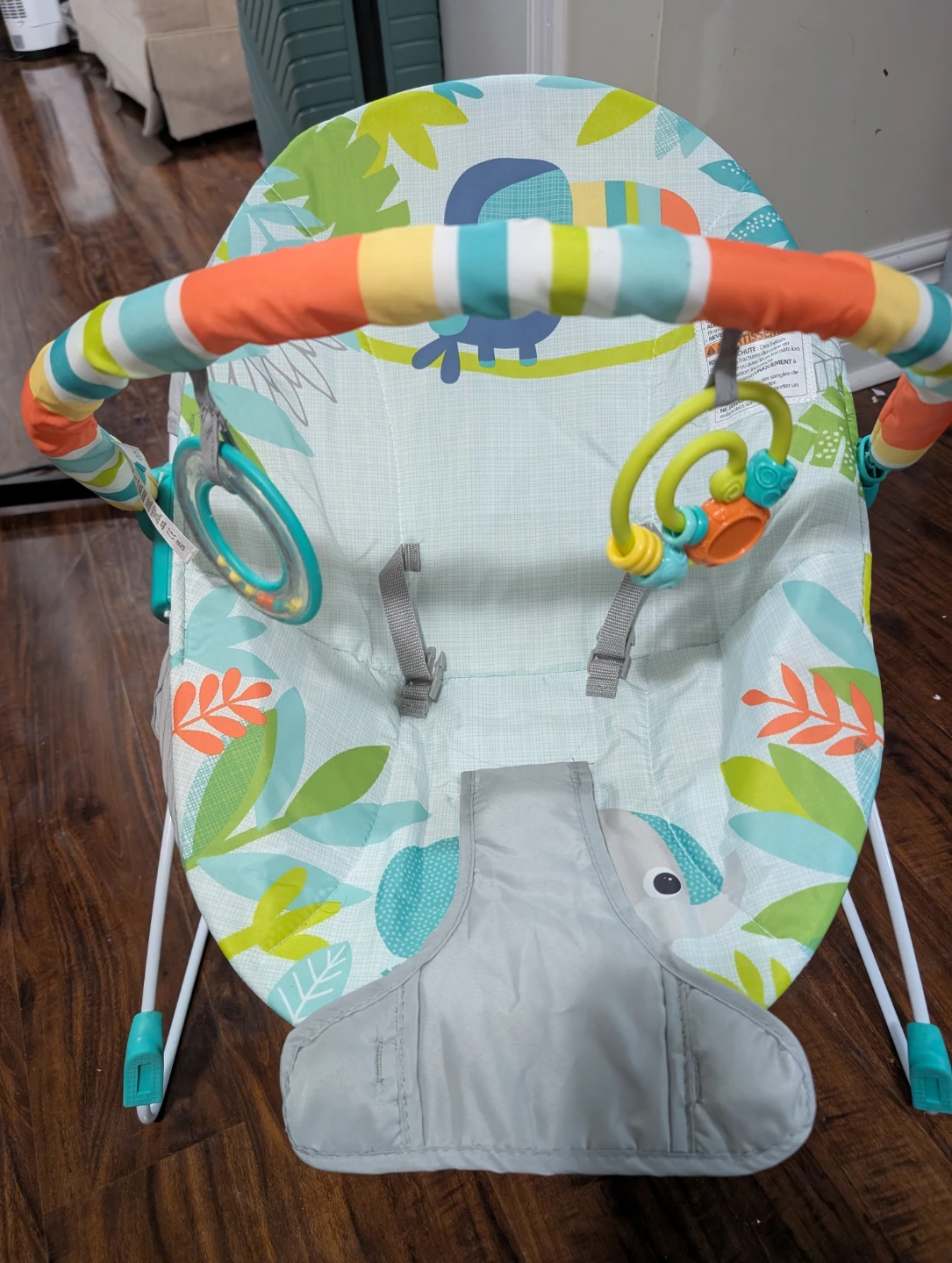 Kids II Rainforest Vibes Vibrating Bouncer - photo 2