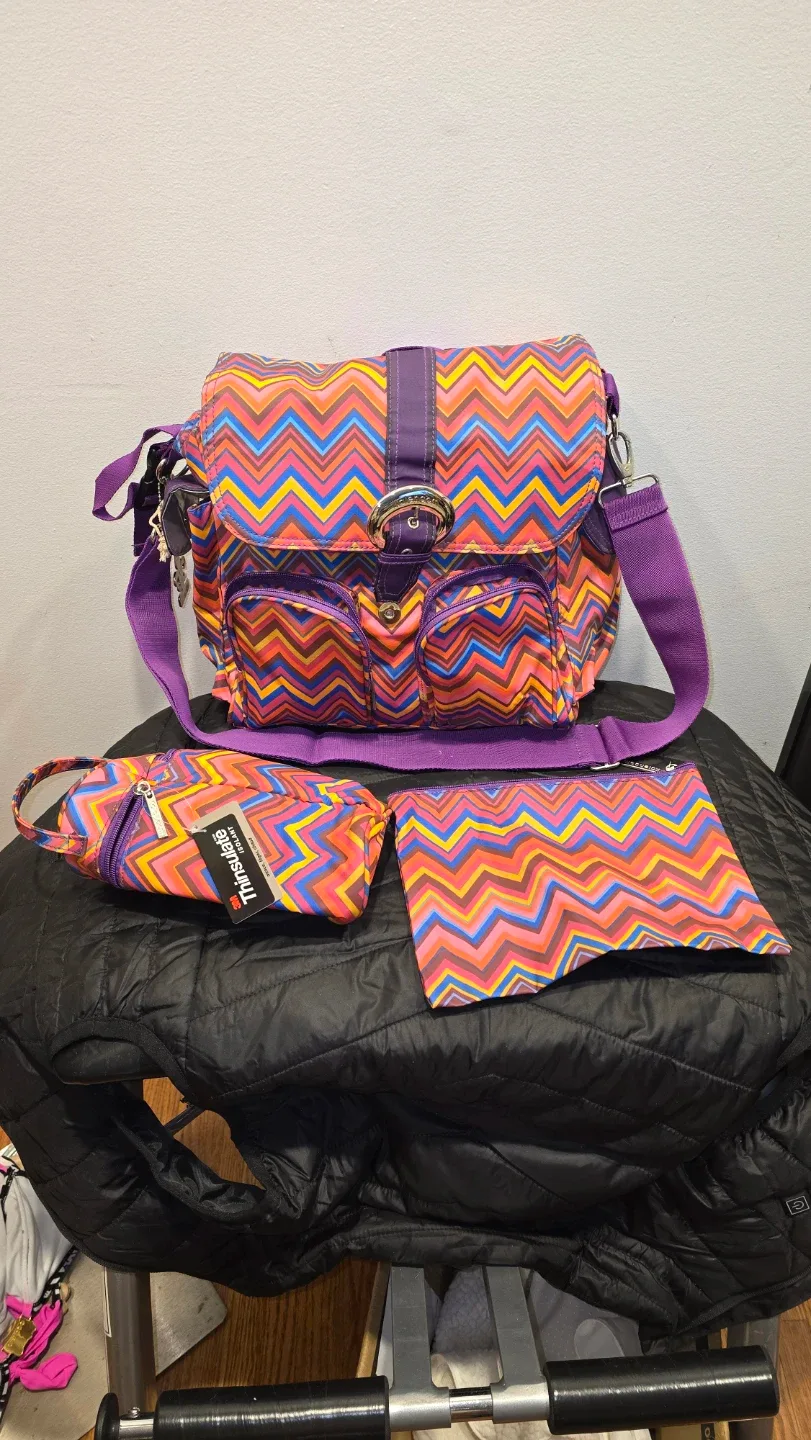 Diaper Bag with Accessories NEW #Cleanout