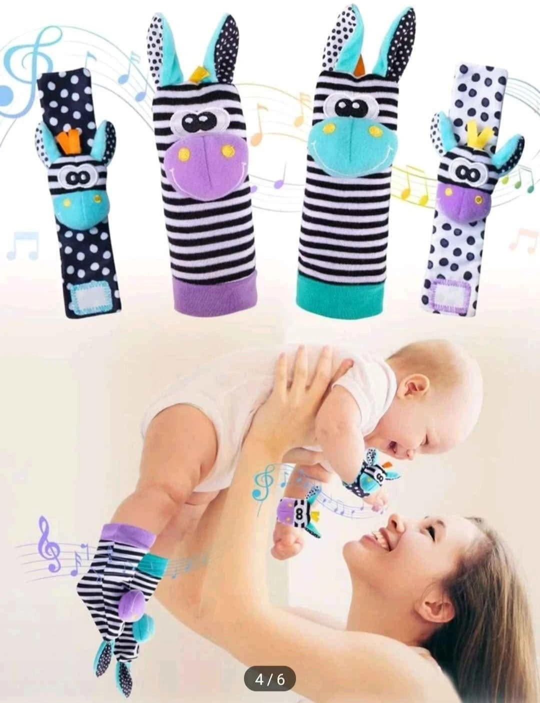 Sensory blanket and games for babies - photo 4