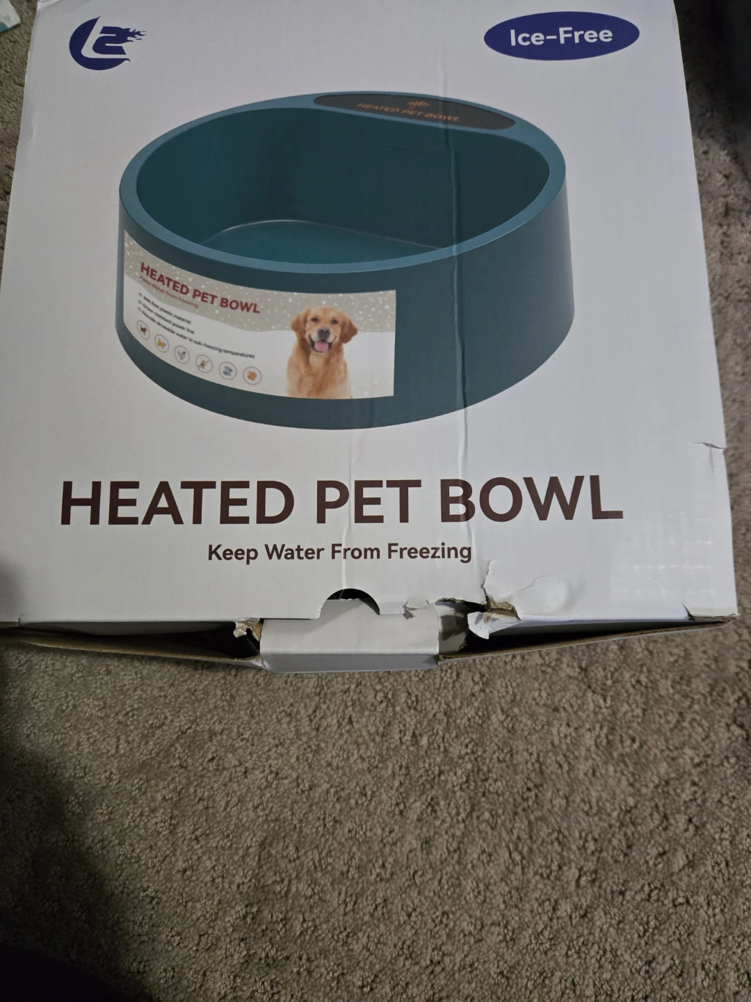 Heated Pet Bowl - 2.2L Capacity New - photo 2