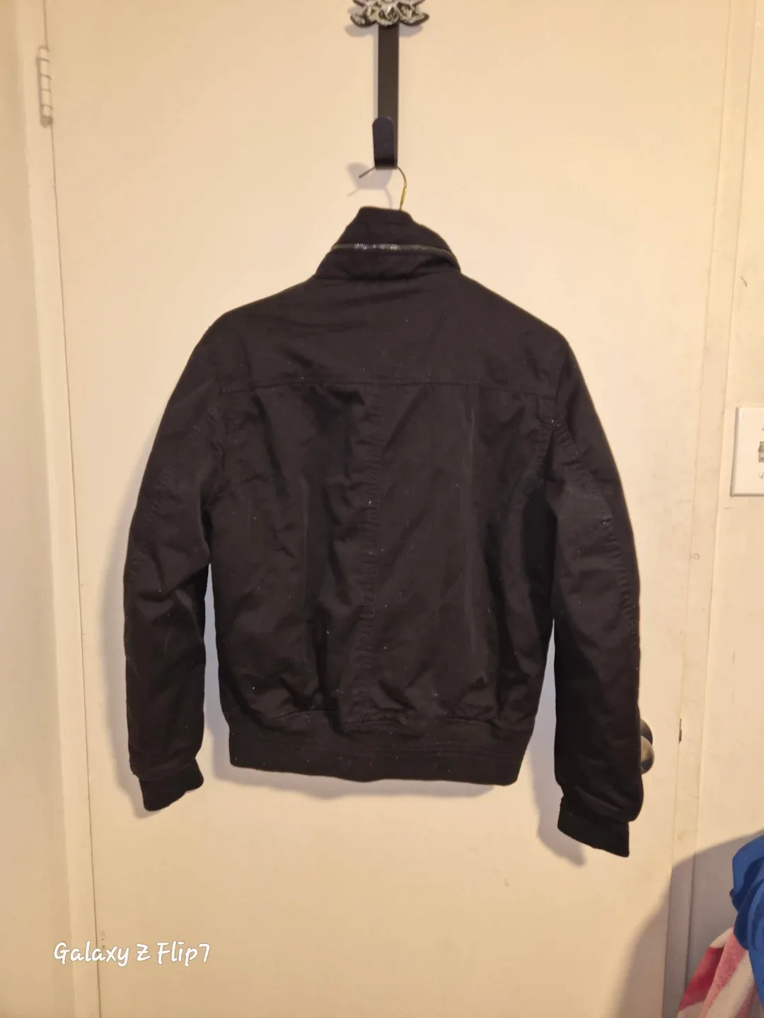 Black Bomber Jacket 36R US image indicator(4)