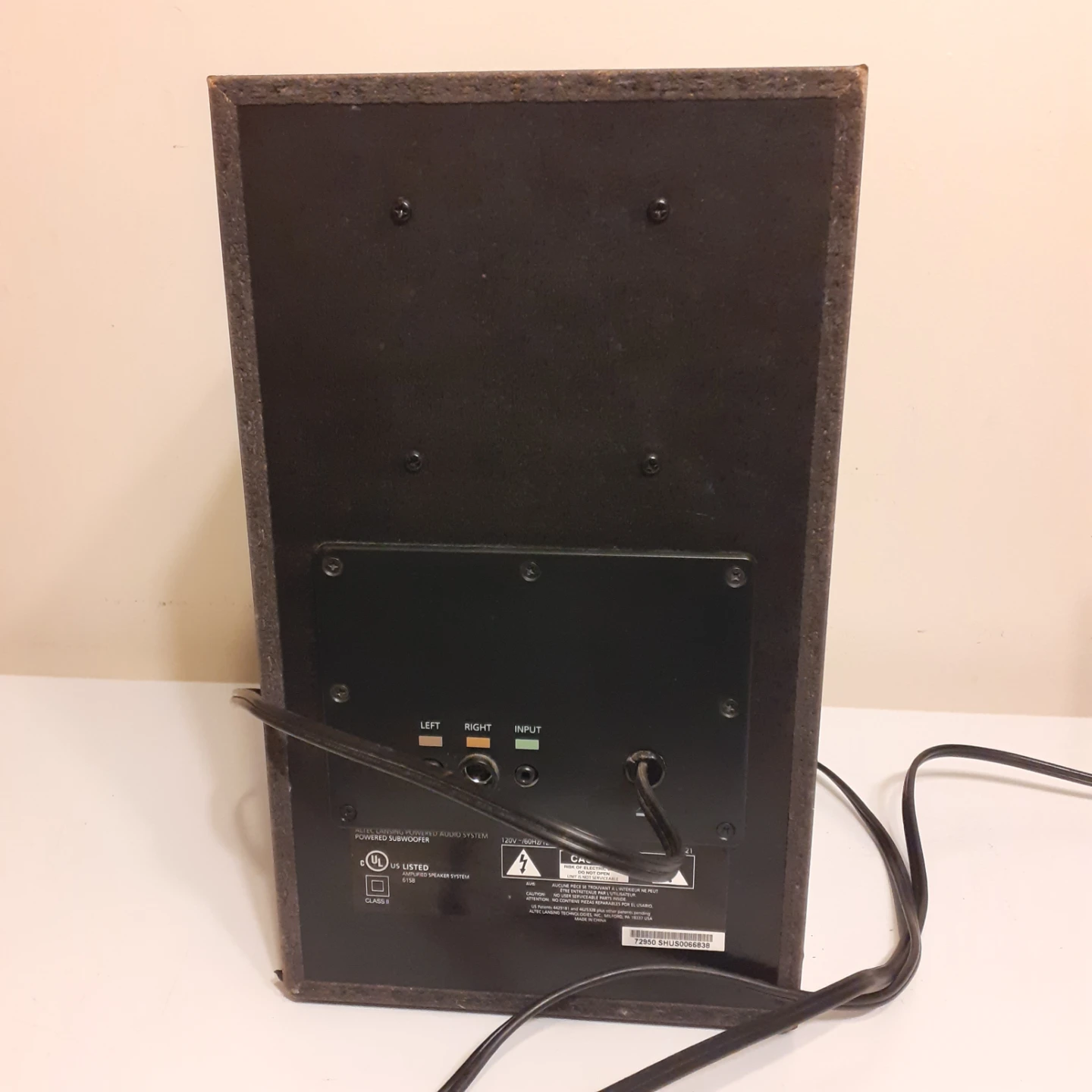 Altec Lansing VS4121 Subwoofer - photo 2