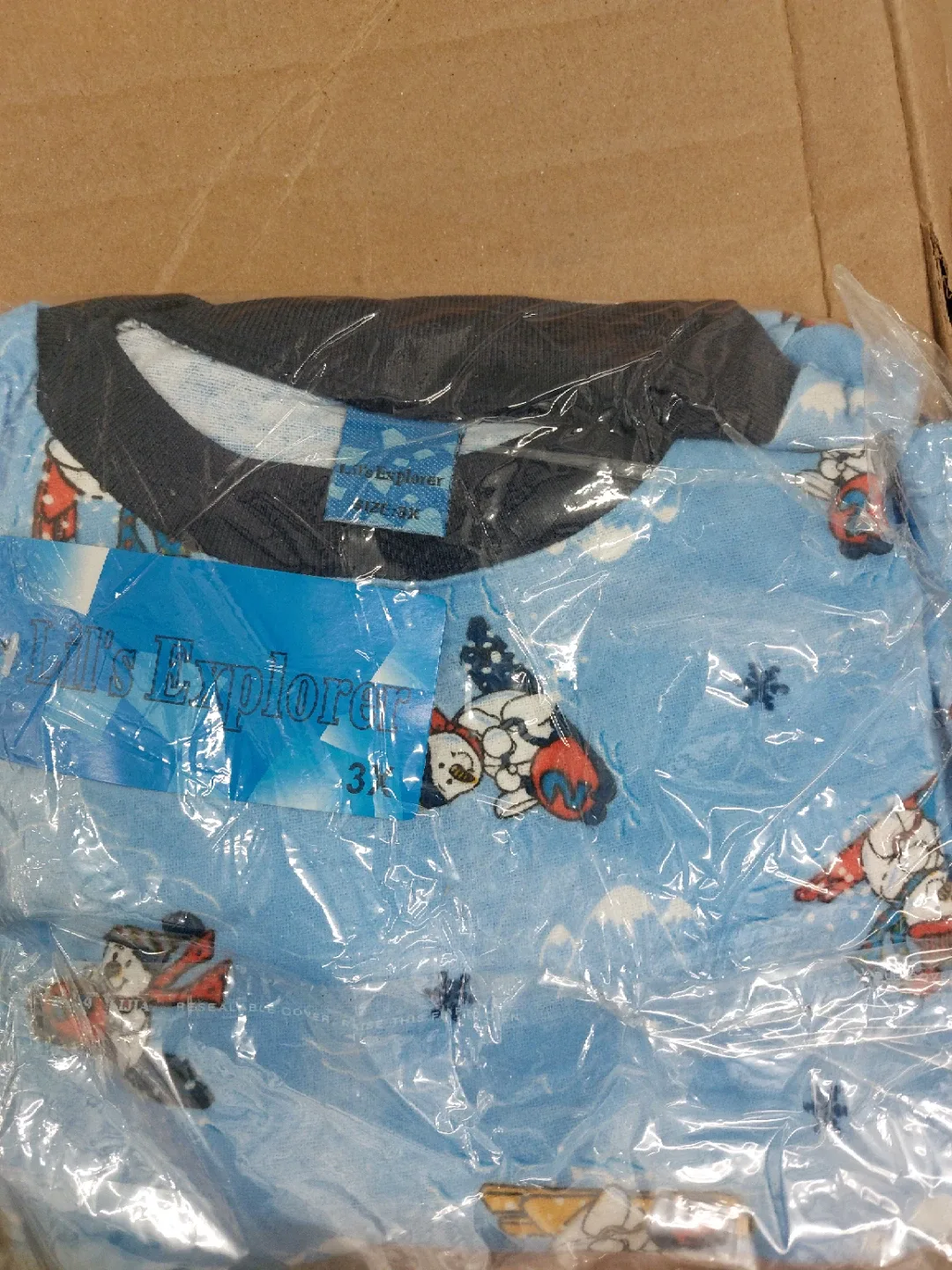 Lil's Explorer 3X Pajama Set, New