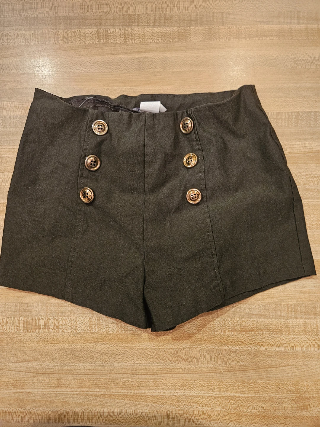 Charlotte Russe Olive Shorts - Size M