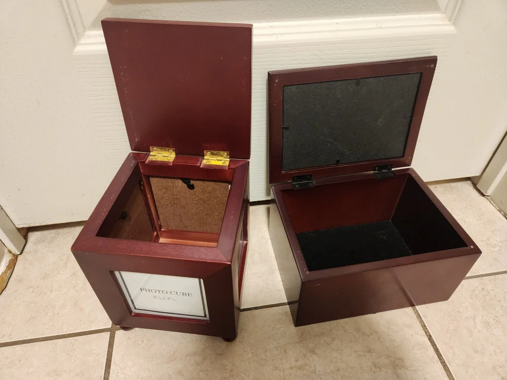 Photo Cube & Box Set - Wooden 🥕 - photo 2