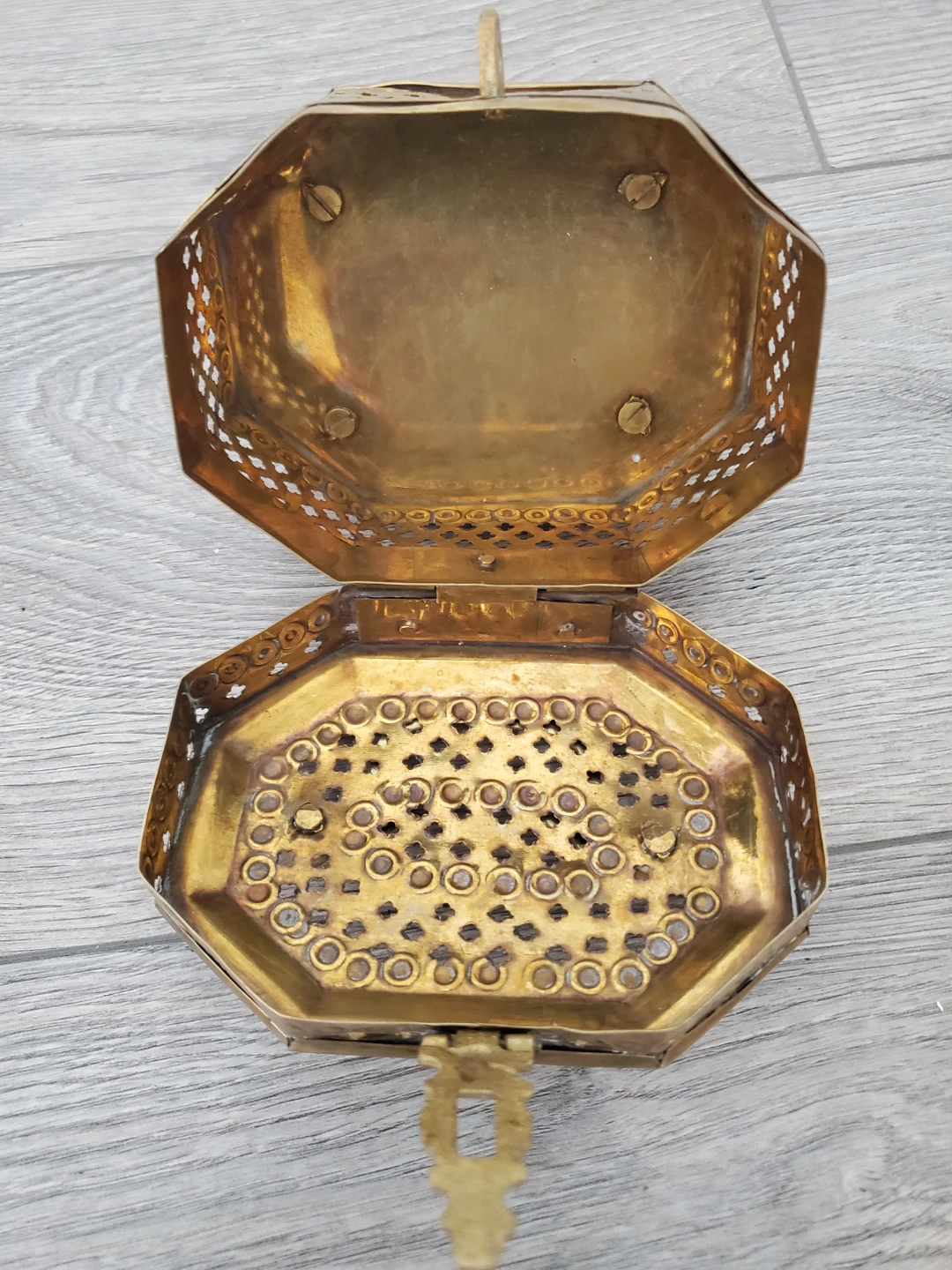 Vintage Brass Decorative Box - photo 2
