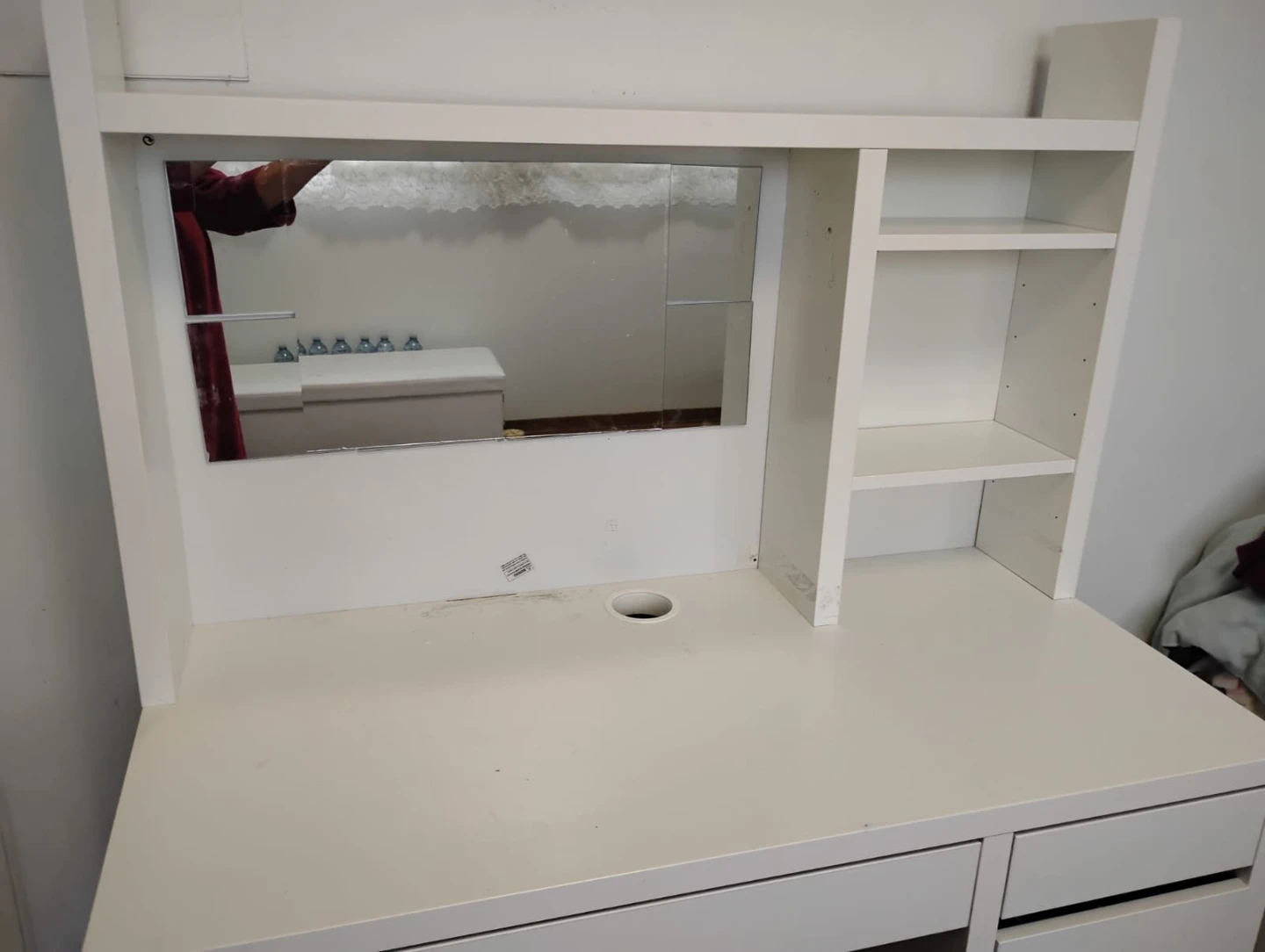 MICKE IKEA desk ad-on shelf unit (no desk)
