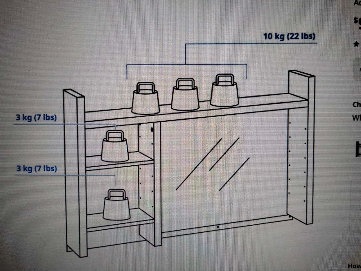 MICKE IKEA desk ad-on shelf unit (no desk) - photo 3