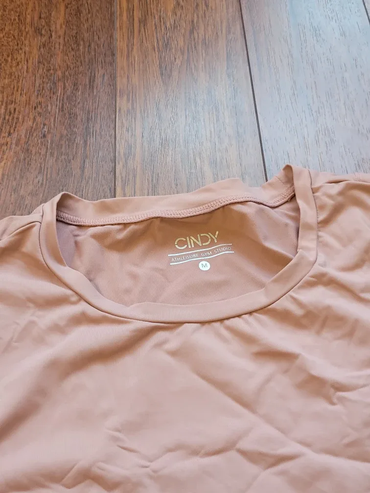 CINDY Athleisure Gym (YOGA) Studio T-Shirt - Size M