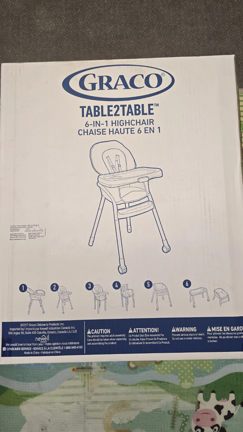 Graco Table2Table 6-in-1 Highchair - photo 5