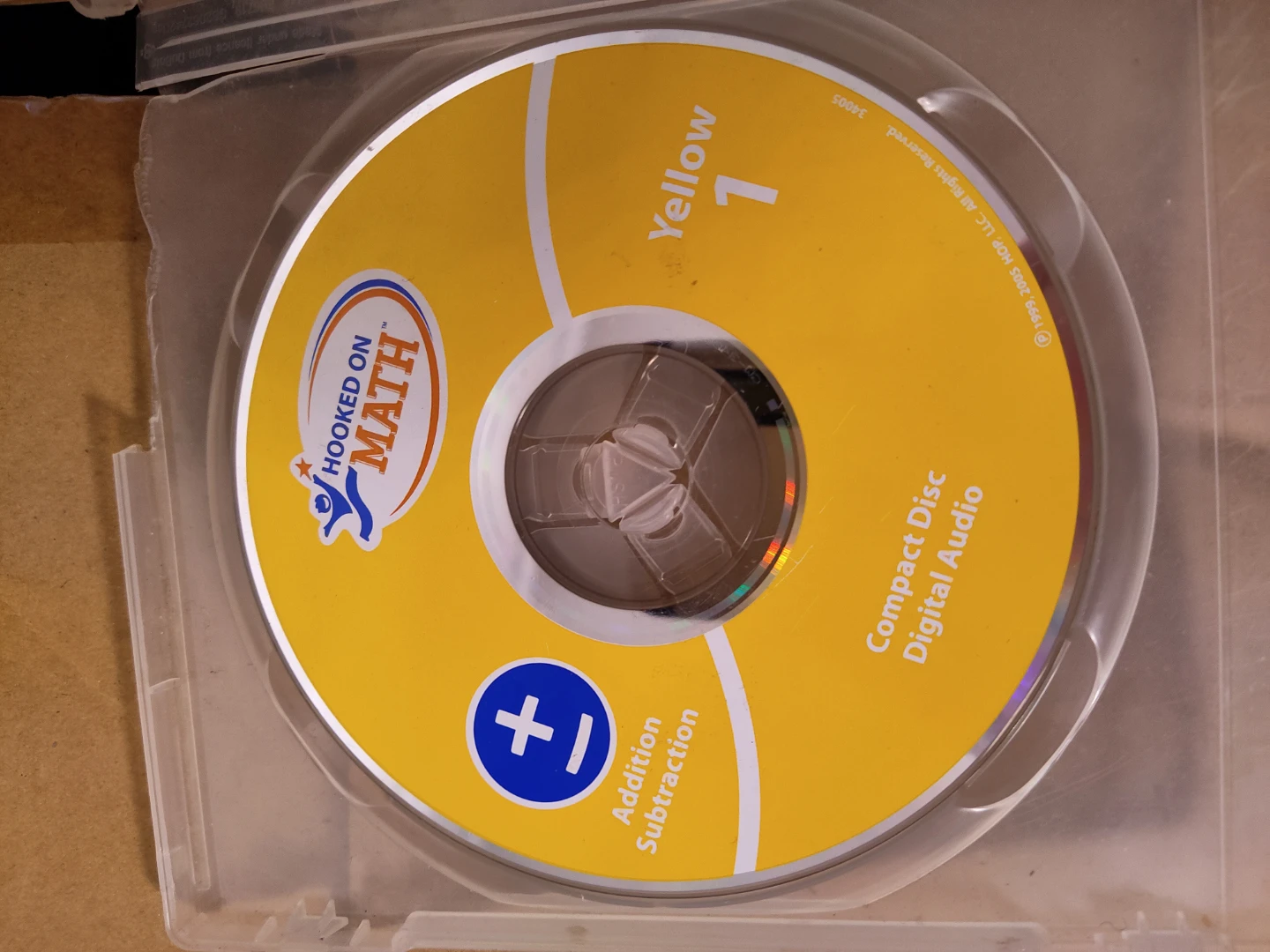 #gifting Hooked on Math Yellow 1 Audio CD