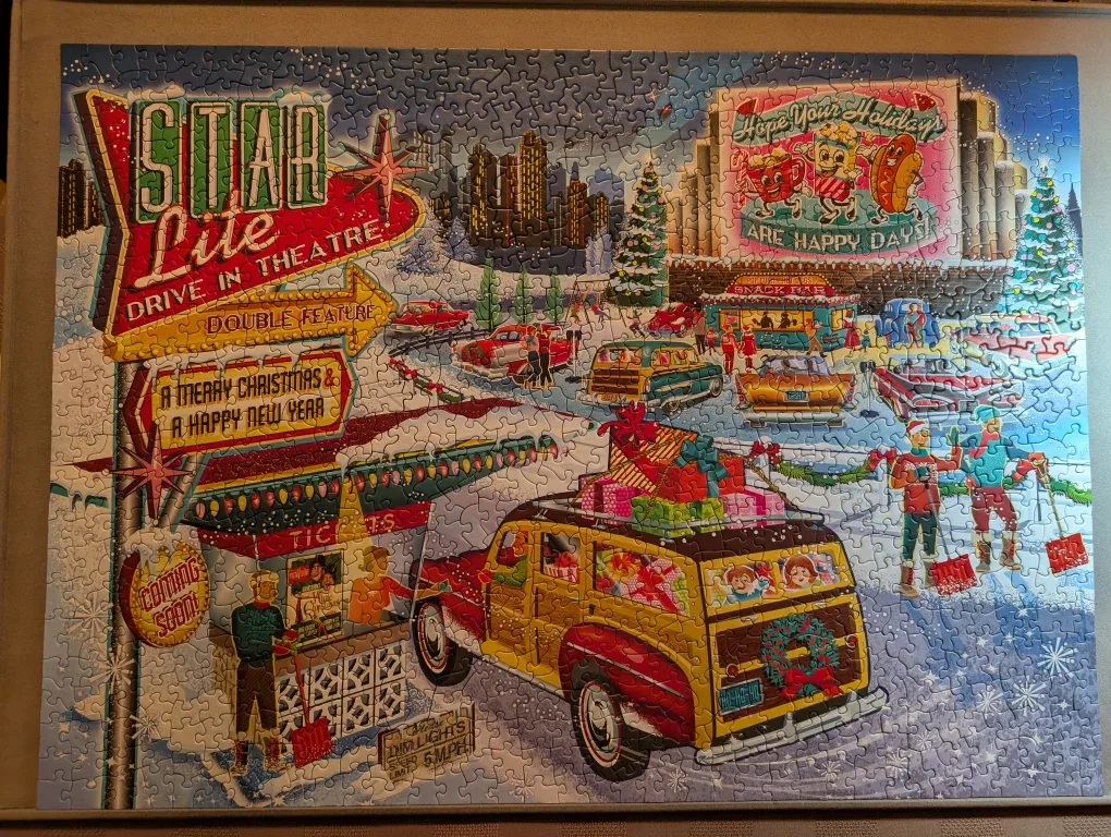 Like New Cobble Hill 1000 piece puzzle image indicator(2)
