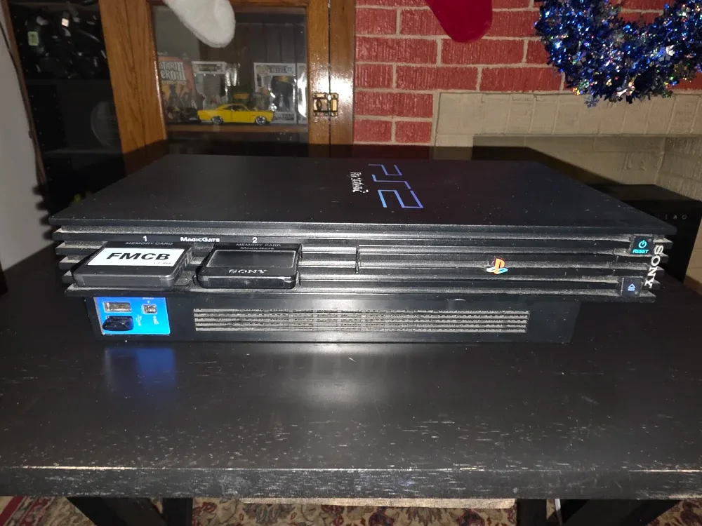 Sony PlayStation 2 (PS2) Console (Includes mod card)
