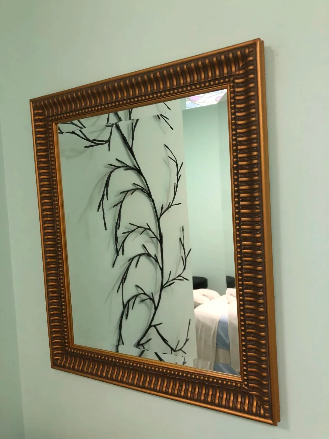 Gold Framed Wall Mirror