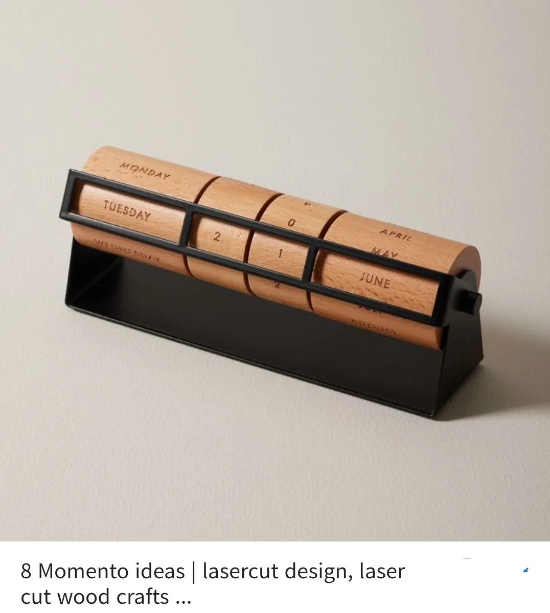 (NEW) Nota Wood Perpetual Calendar for 🎁 gift - # Cleanout