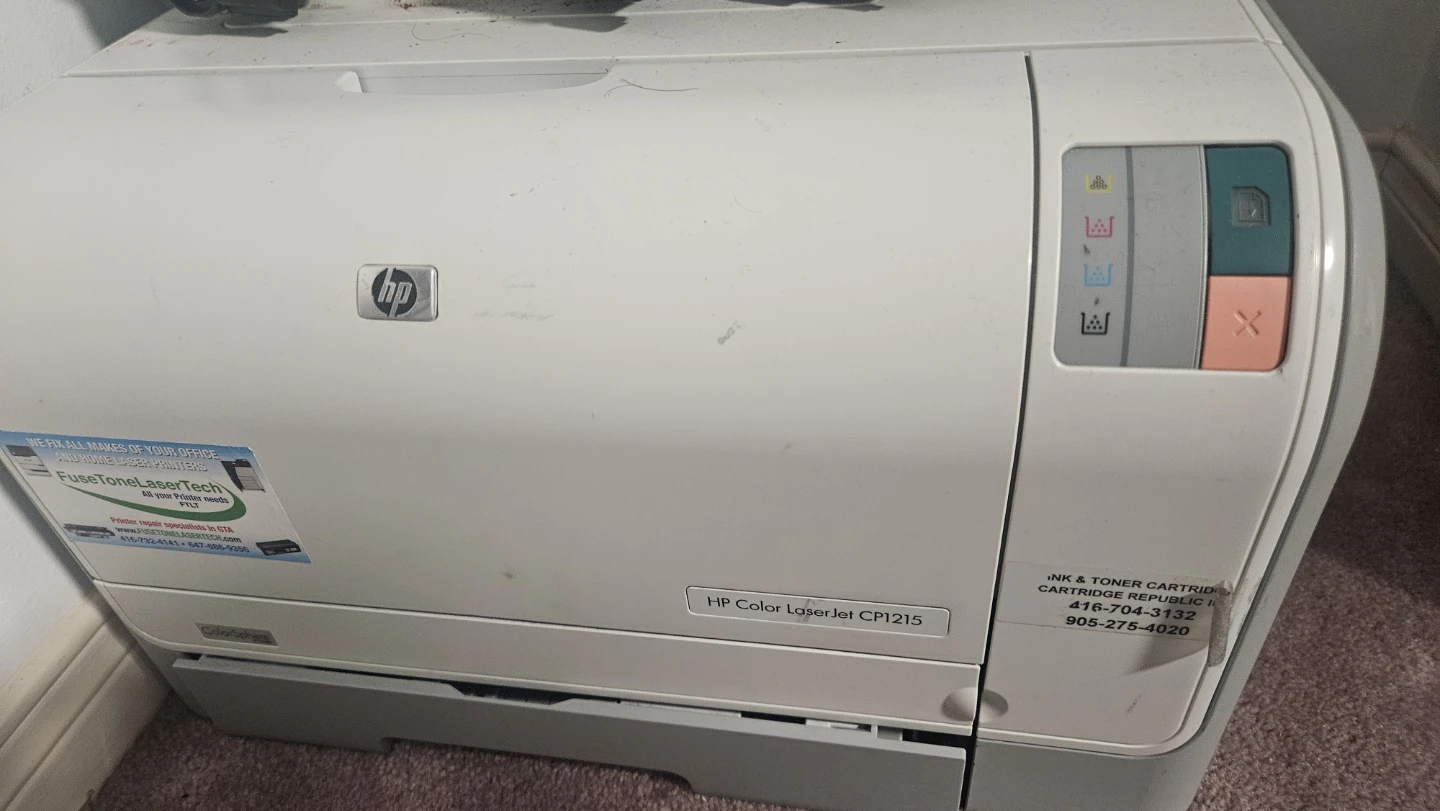 HP Color LaserJet CP1215 Printer - photo 2