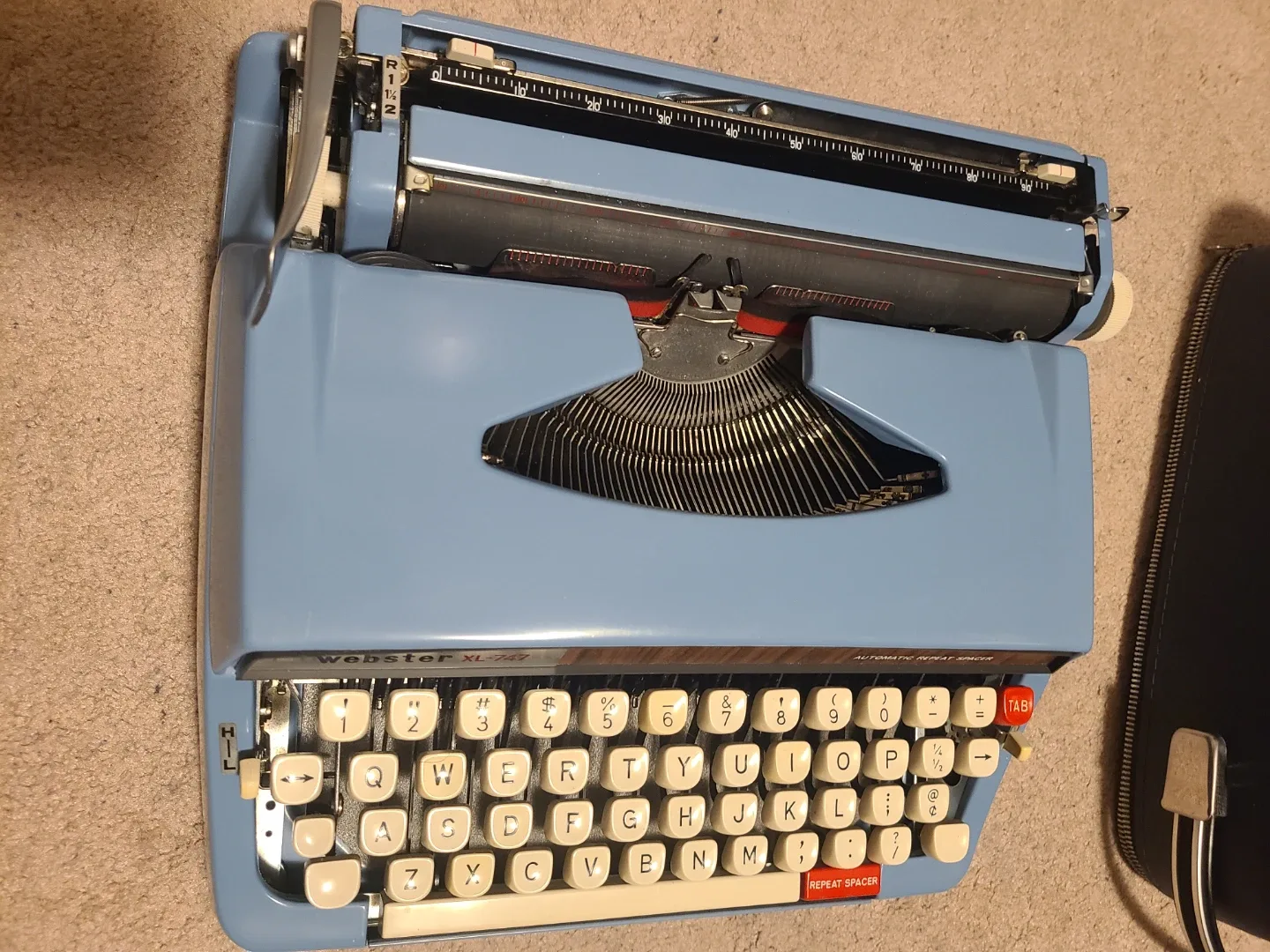 Brother Webster XL-747 Typewriter image indicator(3)