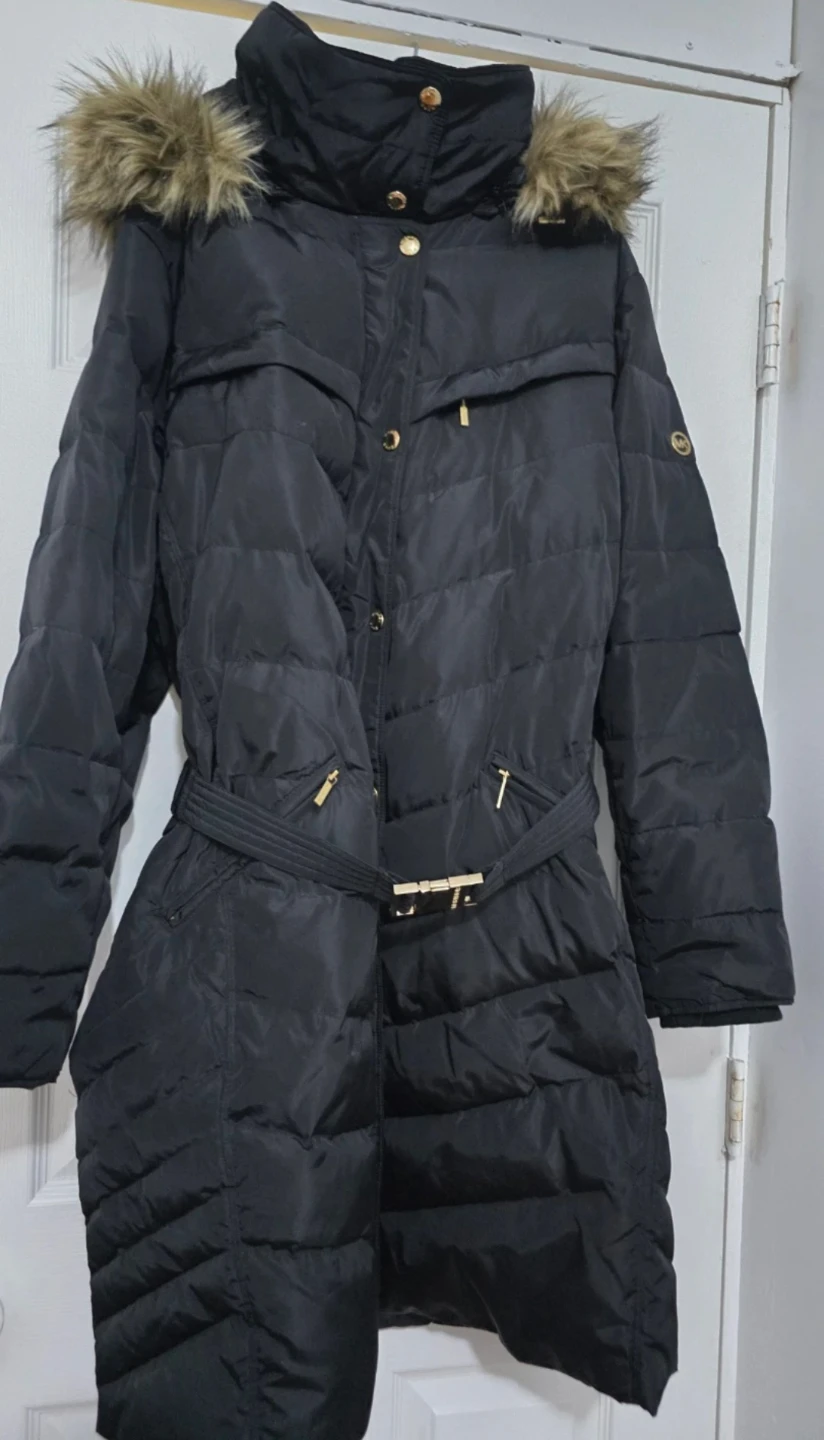 Michael Kors Black Down Puffer Coat - photo 2
