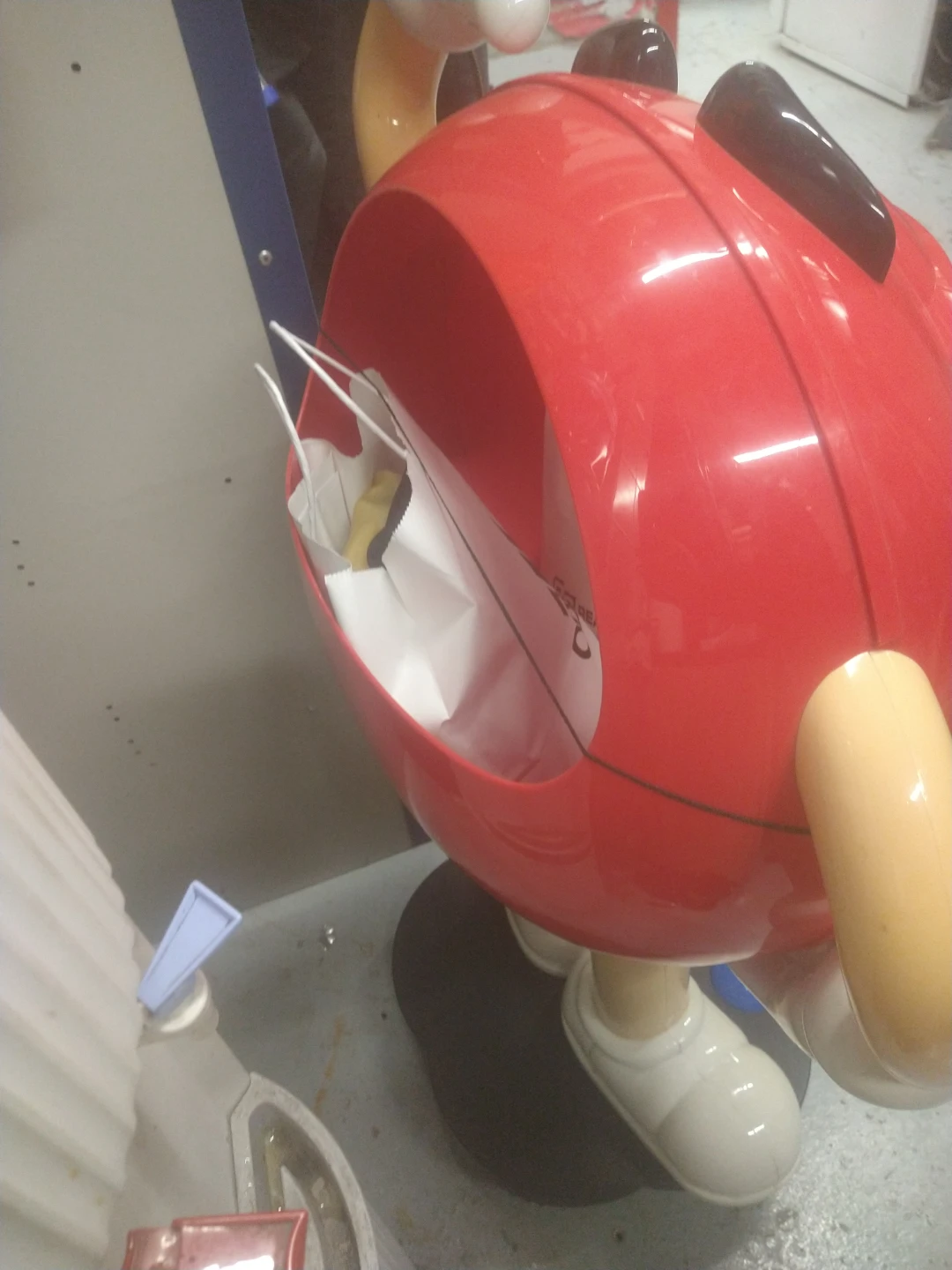 3ft tall M&M's Candy Dispenser - Red Character - photo 3