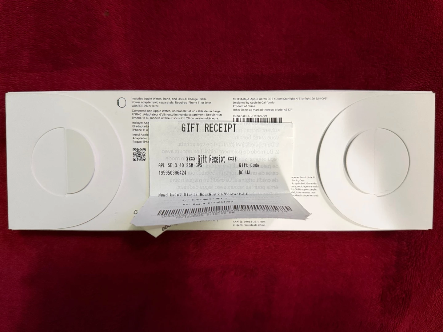 New Apple Watch SE 3 40mm Starlight (GPS) - photo 2