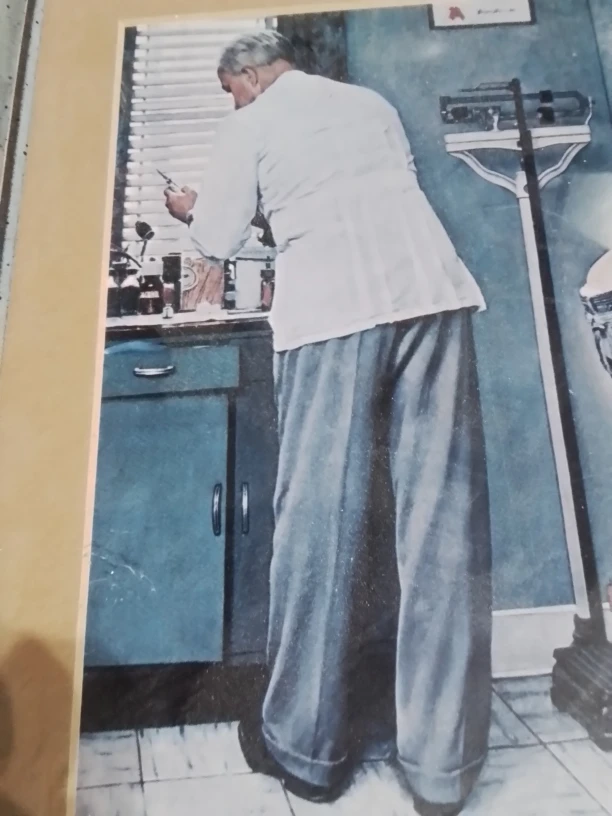 Norman Rockwell Print The Shoot 12.25x12.75 - photo 5
