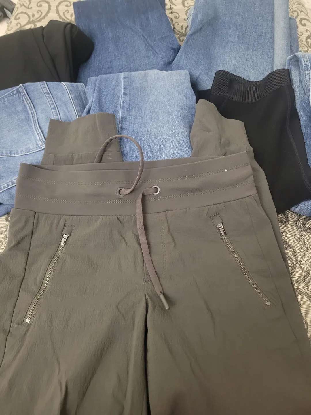Athleta Olive Green Pants - Size 2 everything for $50