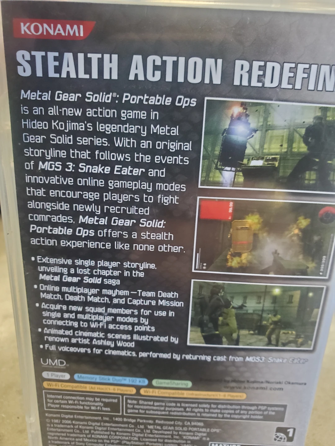 Metal Gear Solid: Portable Ops (PSP) - photo 3