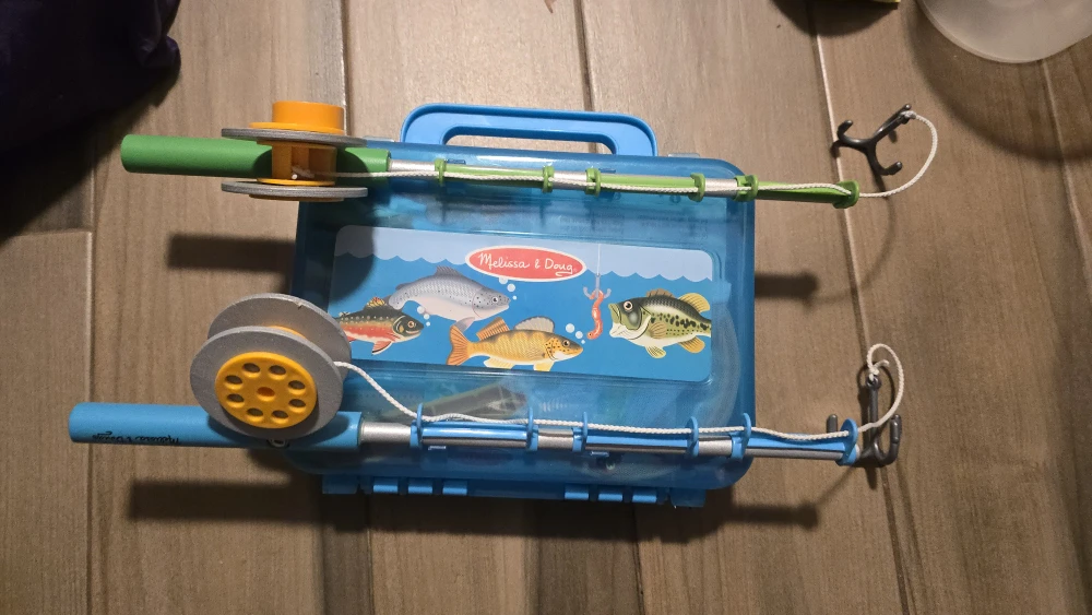 #Cleanout Melissa & Doug Catch & Count Fishing Game