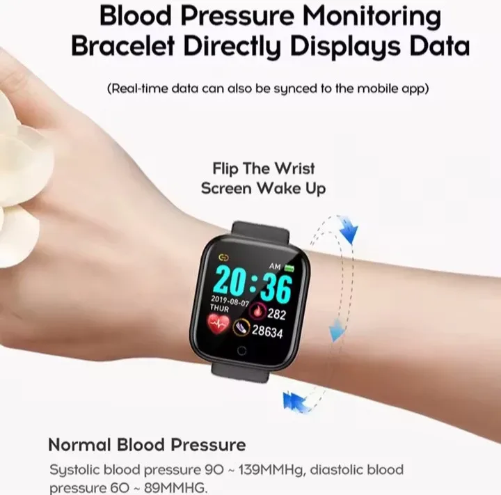 Smart Watch - Bluetooth, Heart Rate Monitor image indicator(2)