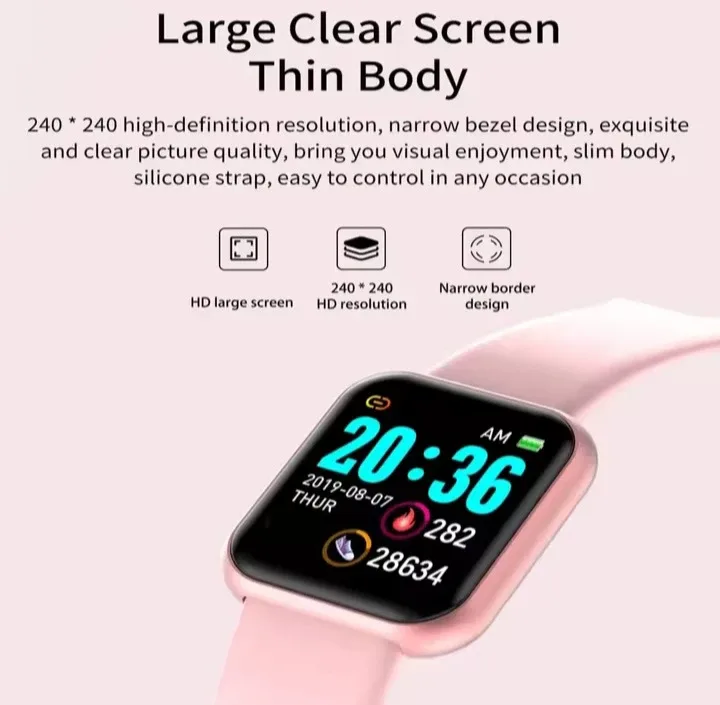 Smart Watch - Bluetooth, Heart Rate Monitor image indicator(6)