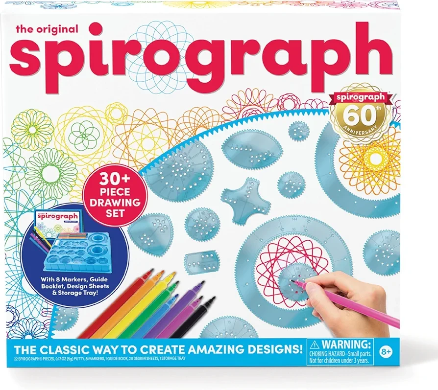 Spirograph 30+ Piece Drawing Set - New - photo 4