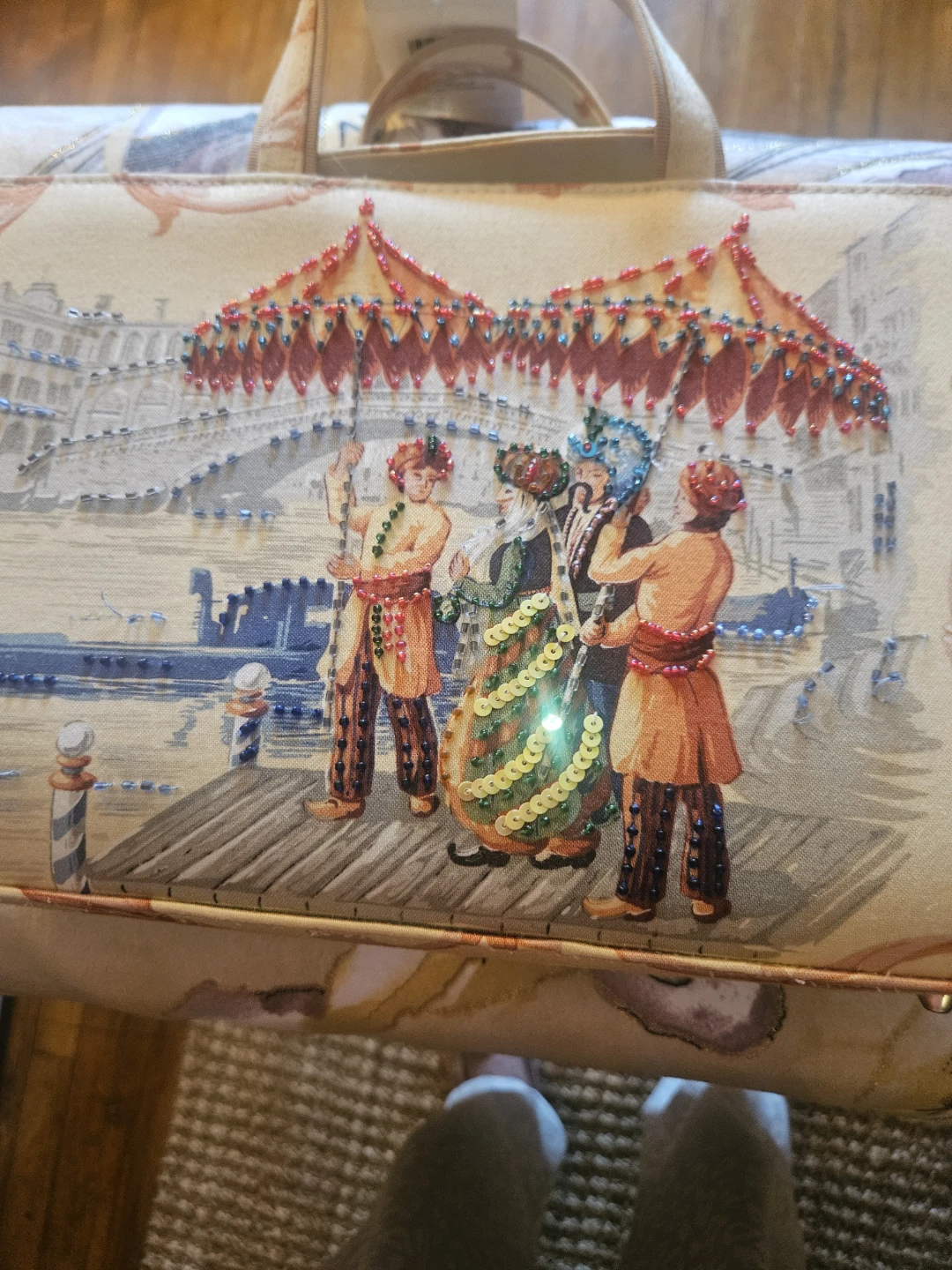 Baggallini Canvas Tote Opera Bag with Coin Purse - photo 2