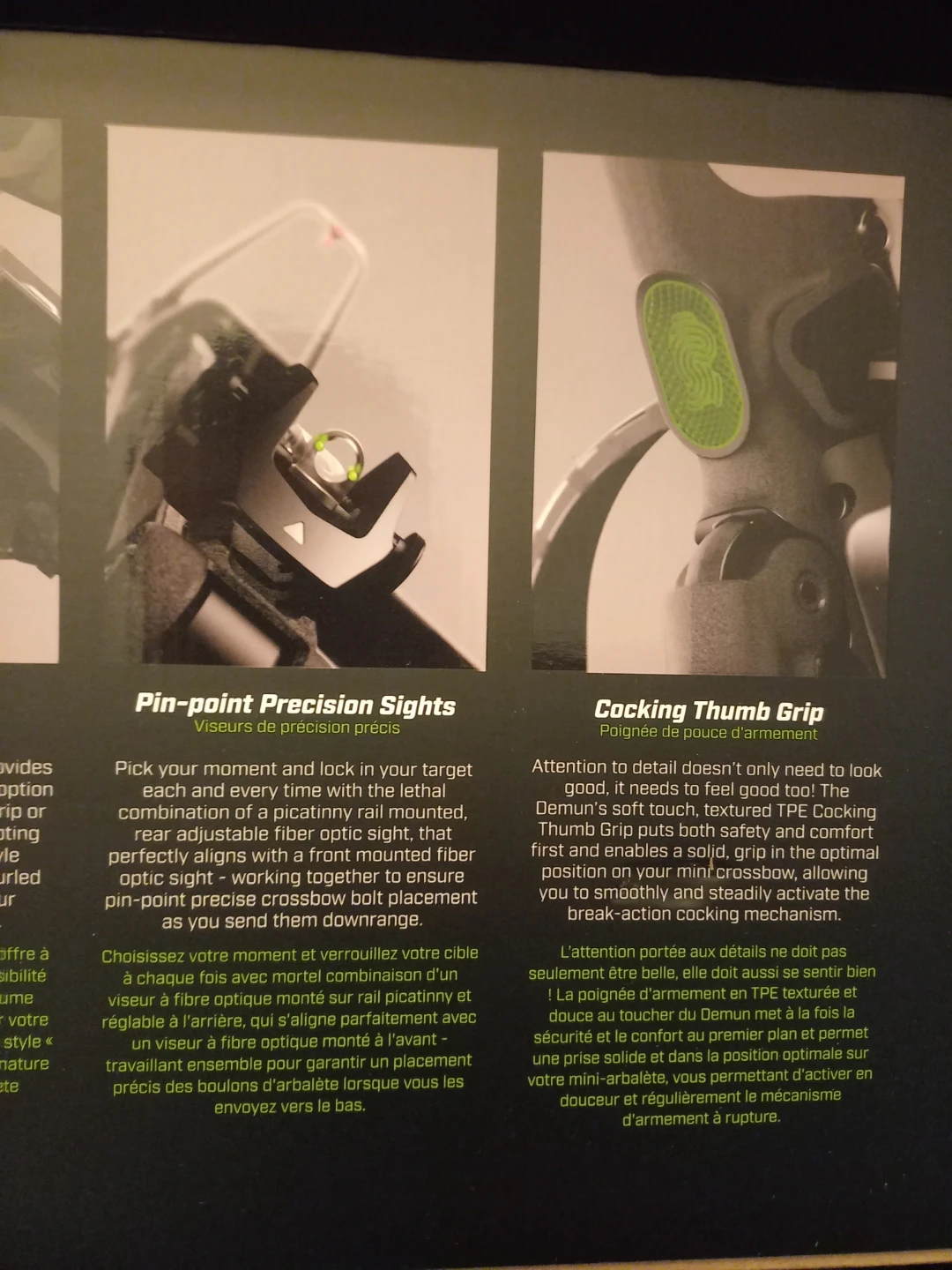 DEMUN TriStrike Crossbow - photo 4