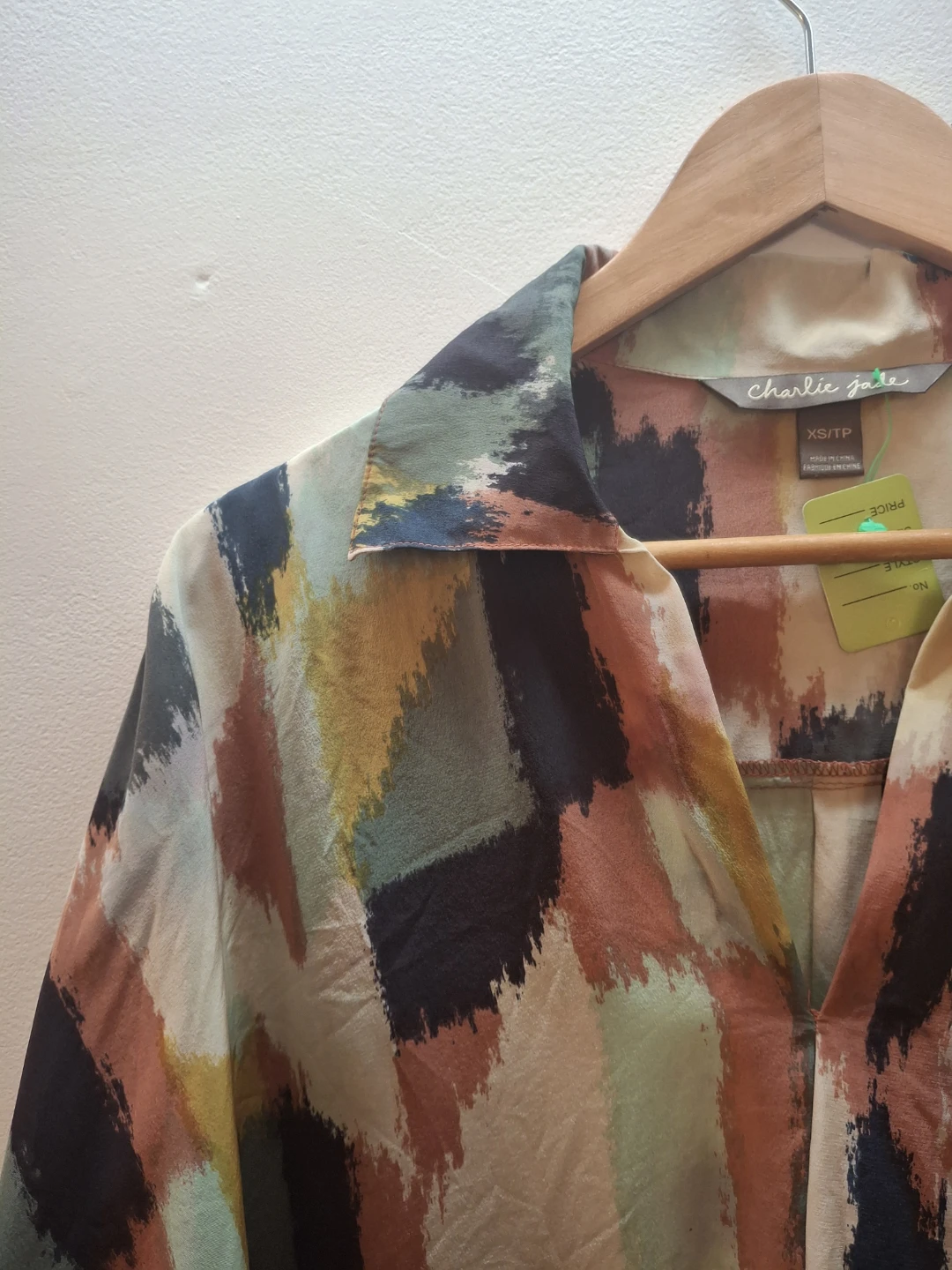 Charlie Jade, Silk Blouse.