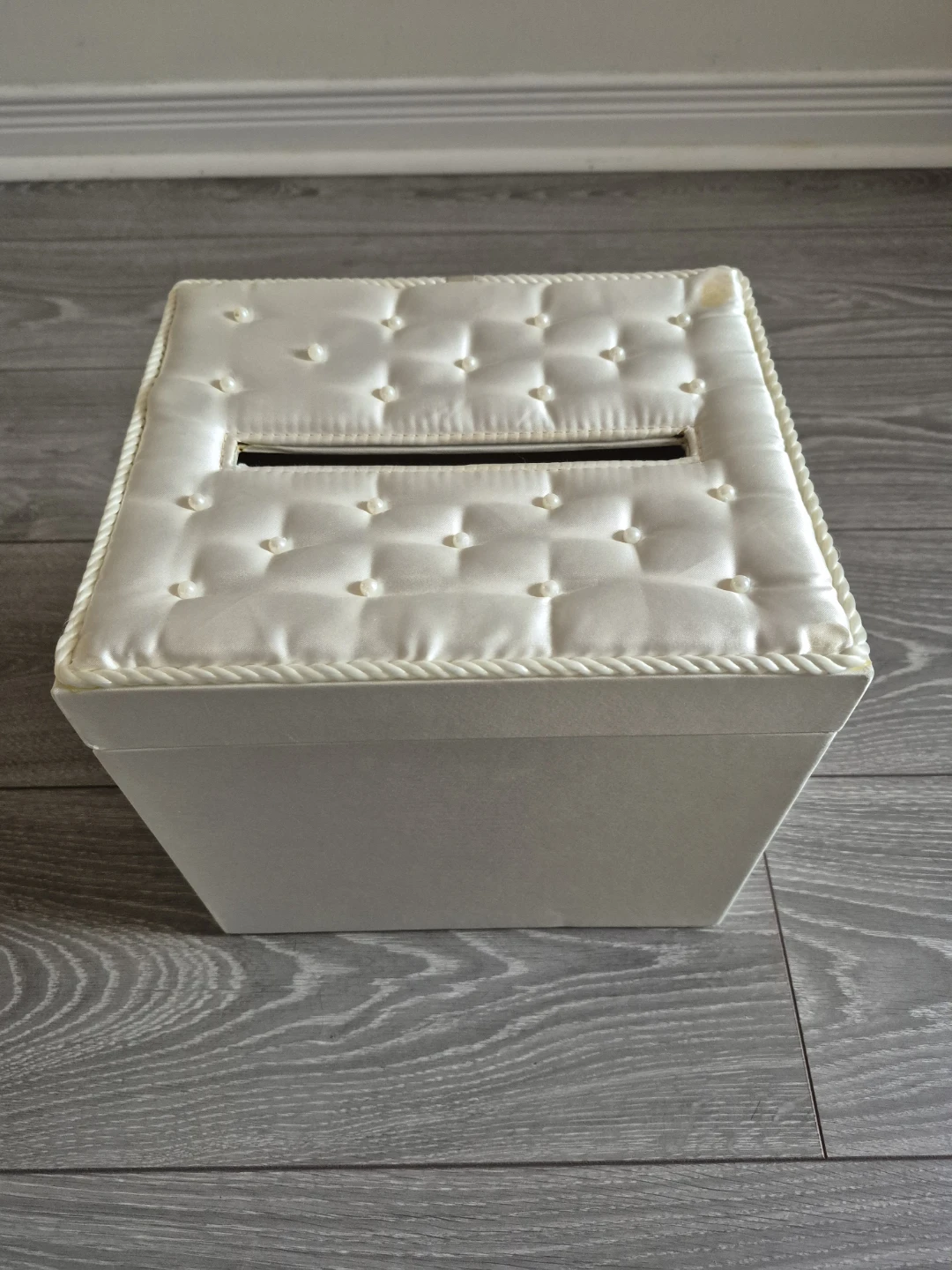 White Wedding Card Box