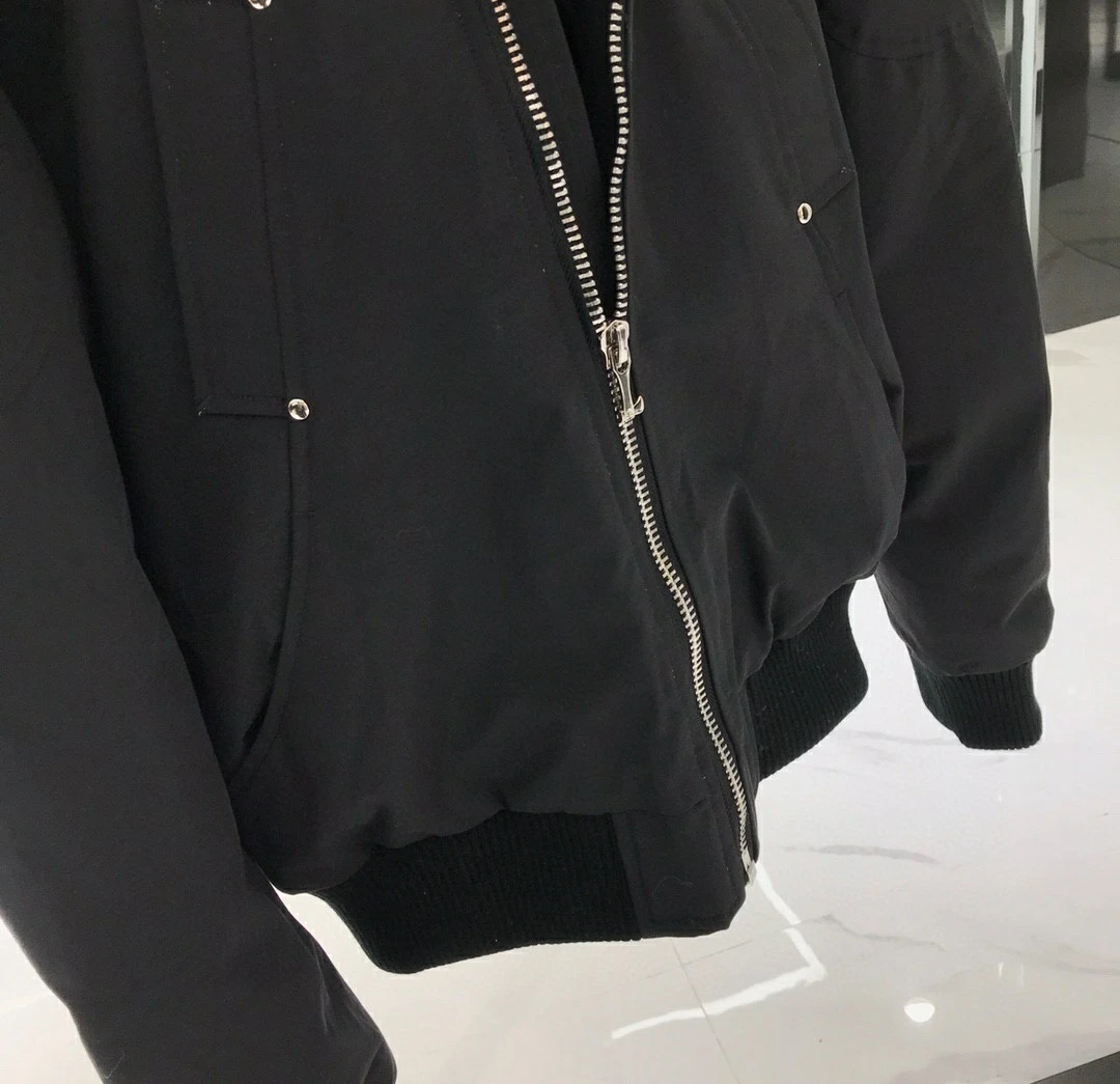 Moose Knuckles Bomber Jacket - Black