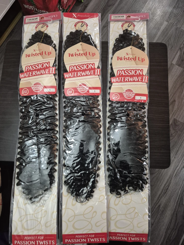 OUTRE X-Pression Passion Water Wave II Hair Extension 22"