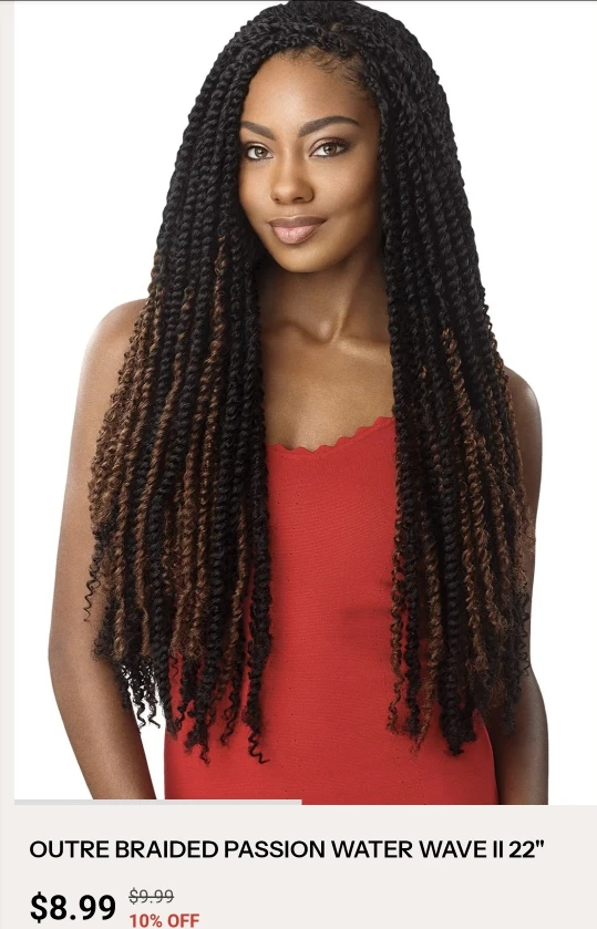 OUTRE X-Pression Passion Water Wave II Hair Extension 22" - photo 3