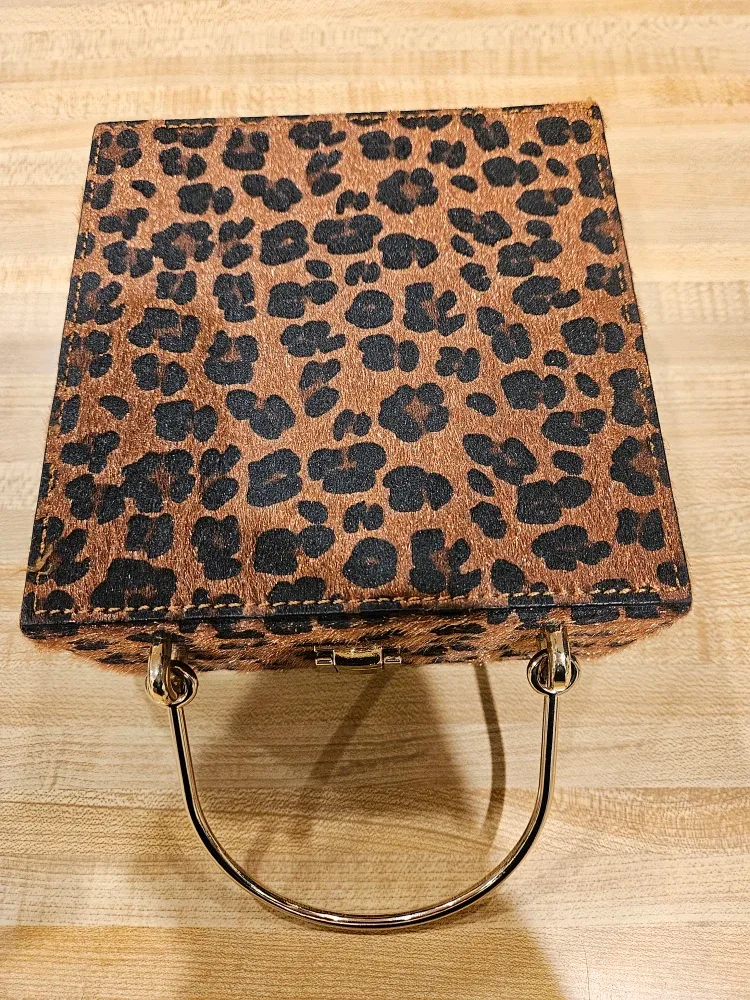 Estelle & Lilly Leopard Print Handbag
