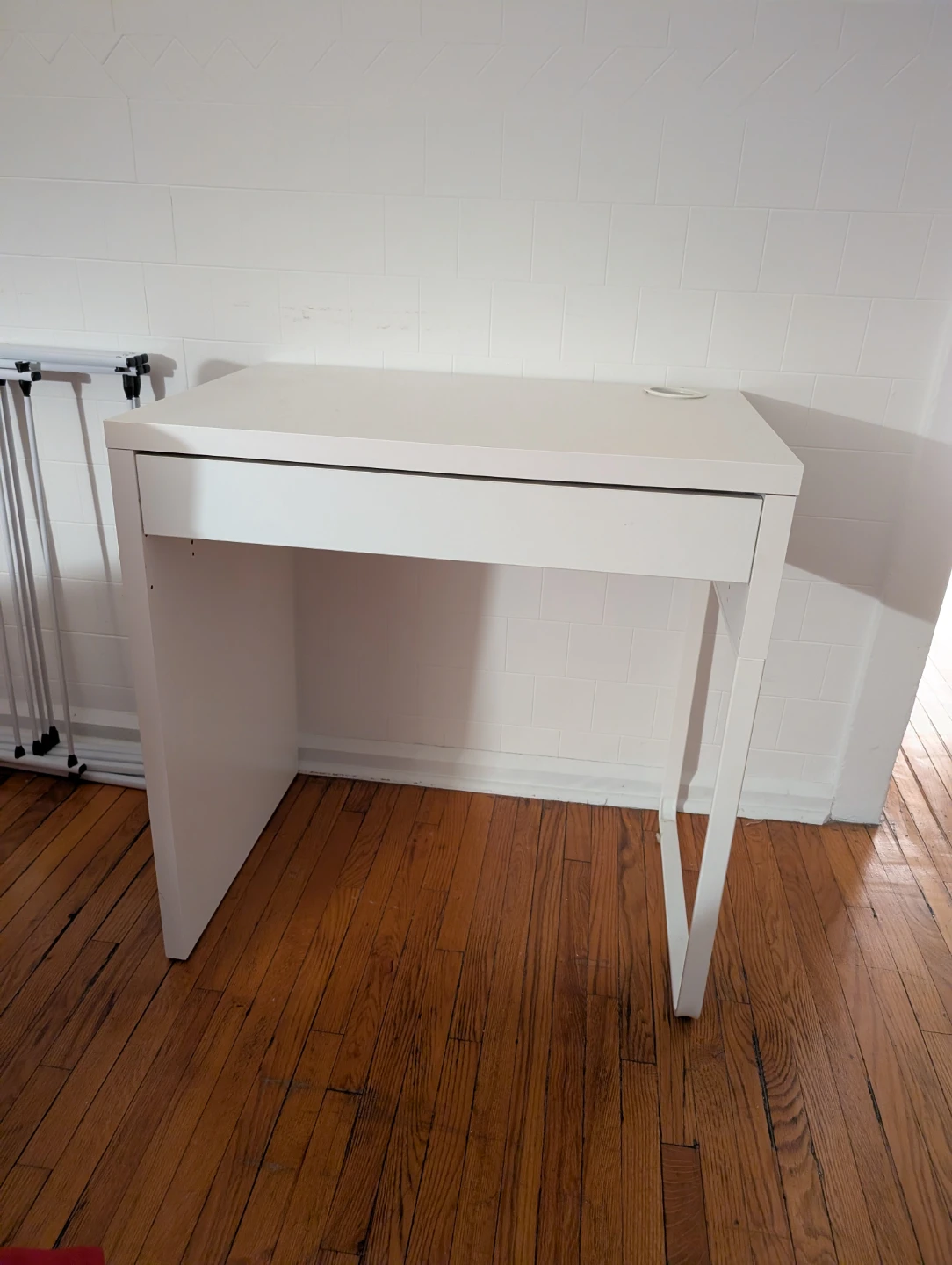 IKEA Micke White Desk with Drawer