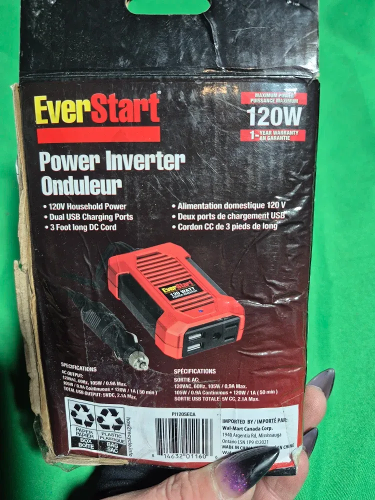 EverStart 120W Power Inverter image indicator(2)