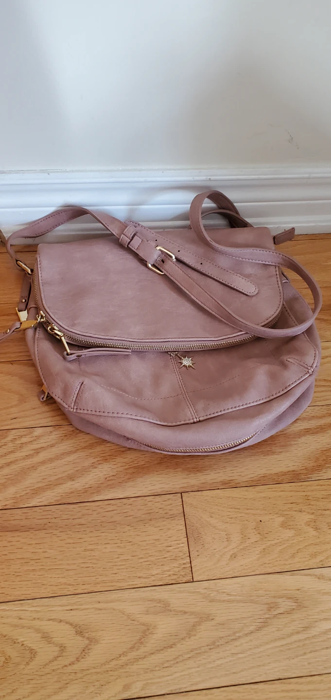 Matt & Nat mauve crossbody bag